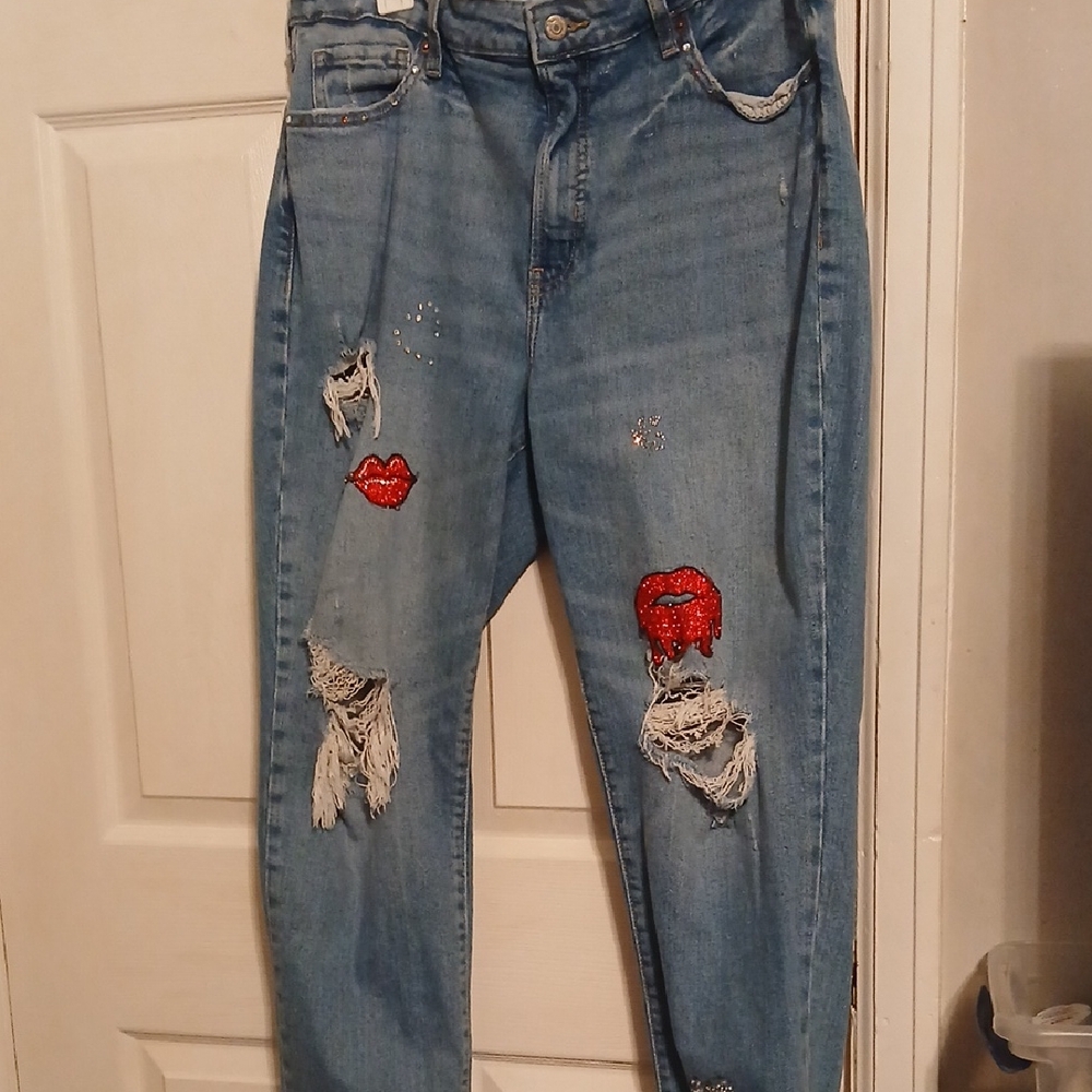 Old Navy O.G. High Rise Straight Leg